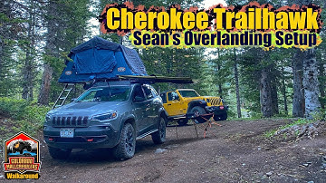 Perfect SUV Overland Setup | Jeep Cherokee Trailhawk Camping