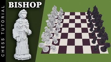 How to Build a Bishop | Minecraft Chess Tutorial