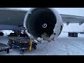 China Airlines 747 smashing into cargo containers at Chicago’s O’Hare Airport.