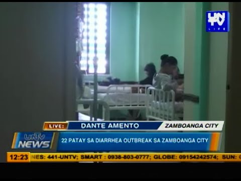 22 patay sa diarrhea outbreak sa Zamboanga City