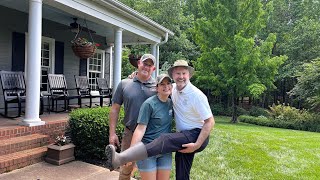 Post-Storm Garden Tour With A Very Special Guest