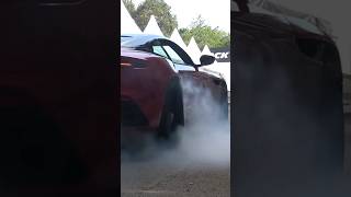 Aston Martin DBS Superleggera Huge Burnout - Goodwood Festival of Speed 🔥 #car