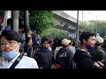 Demo menolak Omnibus Law di sekitar Gambir dan luar Monas Jakarta, 13 Okt 2020,