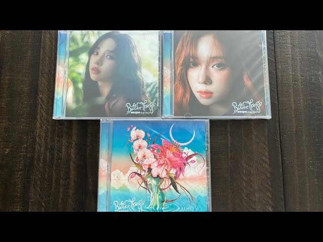 Unboxing] aespa ⟡ Better Things Single Album ♡ aespa Karina