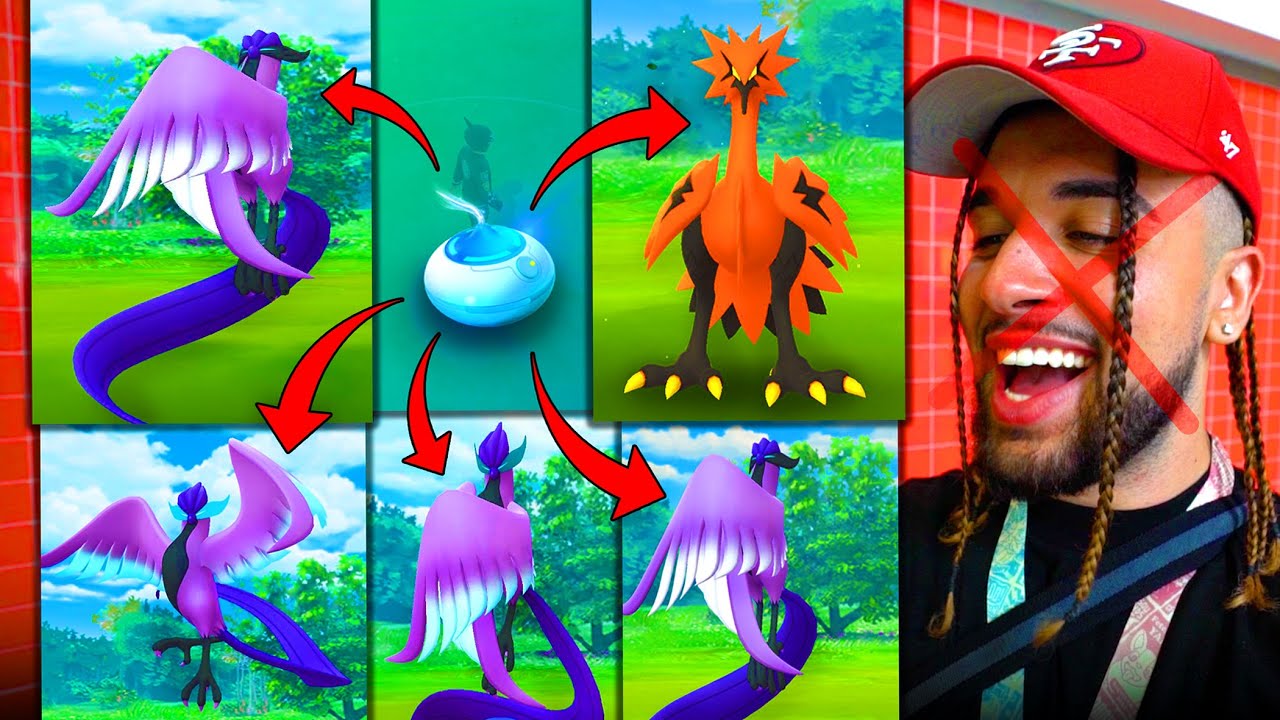 Can Galarian Articuno, Zapdos, and Moltres be Shiny in Pokémon Go? - Dot  Esports