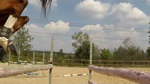 A "boot view" of jumping in Scoot Boots