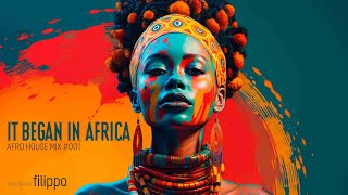 AFRO HOUSE MIX #001 | IT BEGAN IN AFRICA hosted by Filippo #afrohouse #afrobeats #afro #afromusic