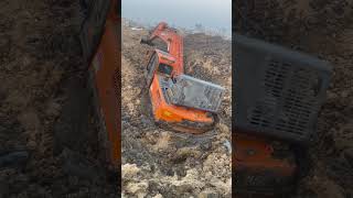 Incredible Excavator Failed Work In Mud