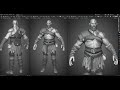 Blender 34  god of war  character modelling i part 1 sculpting
