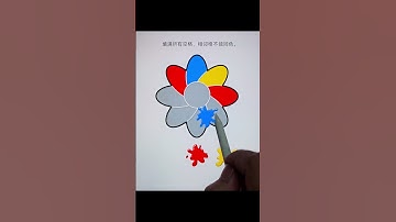 Fill all empty spaces; adjacent cells cannot be the same color. #game #trending #viral #shorts