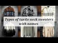 Types of turtle neck sweaters for men with names  stylin net