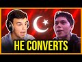 Christian converts to islam with sonnyfaz  live shahada