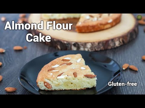 4 Ingredients Healthy Almond Flour Cake Recipe | Gluten Free Cake | Sponge Cake | Sowji's Kitchen