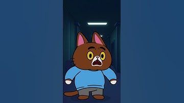 ARTY went to SCHOOL?! AT NIGHT??🦇 #simbochka #simba #animation #cat