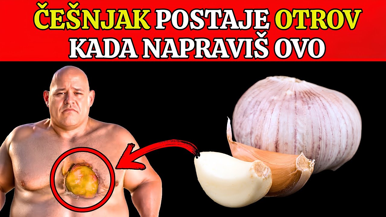 Jedite ČEŠNJAK, ali NIKADA ne radite ovih 8 GREŠAKA
