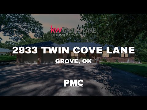 2933 Twin Cove Lane, Grove, OK home video tour