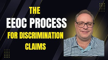 The EEOC process for filing and investigation of an employment discrimination claim