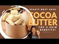 Benefits of COCOA BUTTER on Skin (plus DIY Body Butter Bars Recipe)