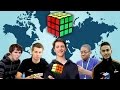 Rubik&#39;s Cube  Records By Continents