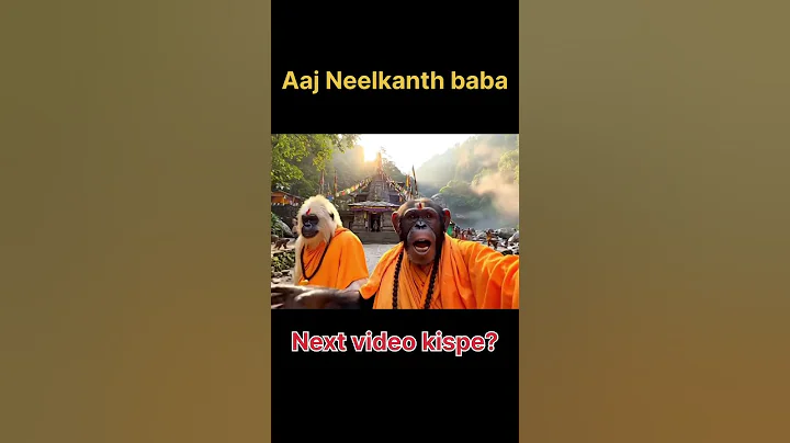 Monkey vlog | Ai monkey video generator| Ai video create #ai #monkey