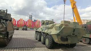 Выставка военной натовской техники в Парке Победы в Москве !!!