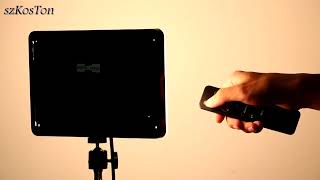 Dimmable LED Video Light Panel EU Plug 2700-5700k Photography Lig