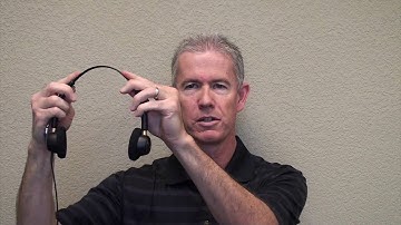 Plantronics HW520V Corded Headset Introduction