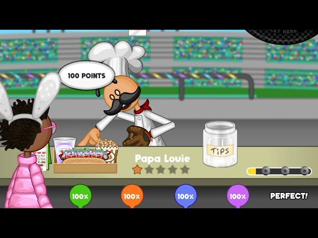 Unlocking Papa Louie on Papa's Hot Doggeria in 2022 (gameplay by me) :  r/flipline