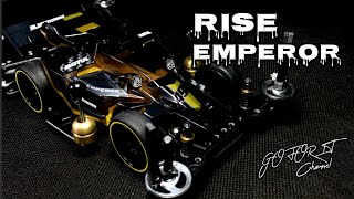 TAMIYA ミニ四駆 RISE EMPEROR BLACK SPECIAL - CARBON MINI4WD