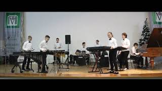 Video thumbnail of "Aaron Grooves - Jazzy Note Blocks (Percussion Ensemble)"