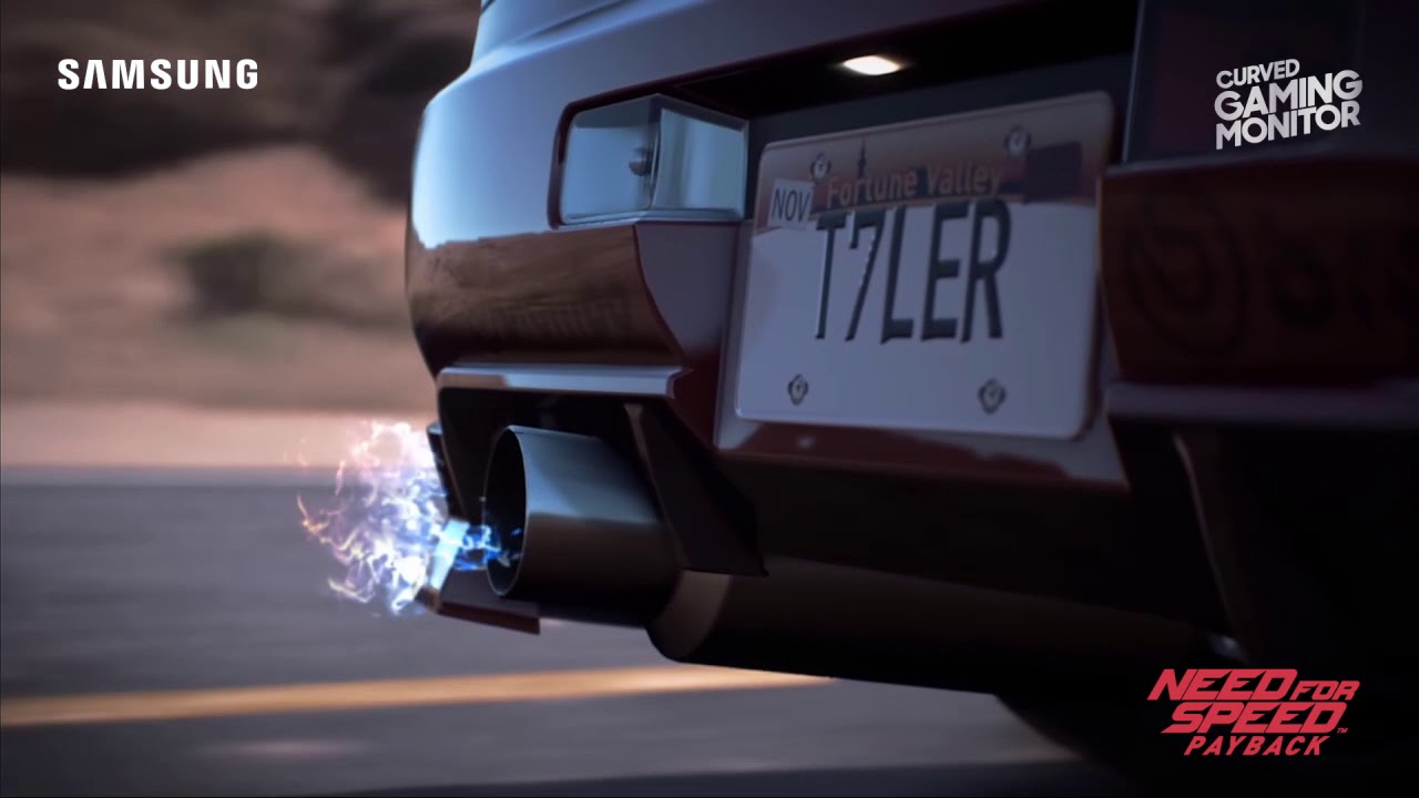 Samsung Curved Gaming Monitors & Need for Speed Payback (Social Content)