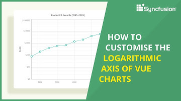 How to Customize the Logarithmic Axis of Vue Charts