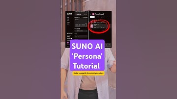 How to use Suno Persona, tutorial on how to save a specific vocal and reuse it on Suno #suno #ai