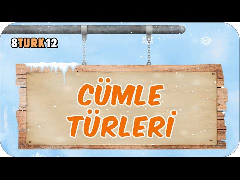 Cümle Türleri 📙 tonguçCUP 2.Sezon - 8TURK12 #2024LGS