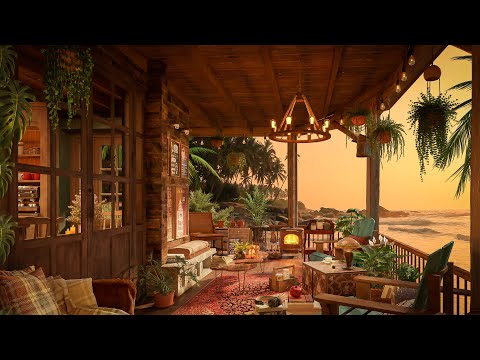 Relaxing Summer Jazz for Studying, Work ☕ Cozy Coffee Shop Ambience & Warm Jazz Instrumental Music