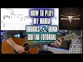 How to play brooks  dunn  my maria guitar tutorial lesson