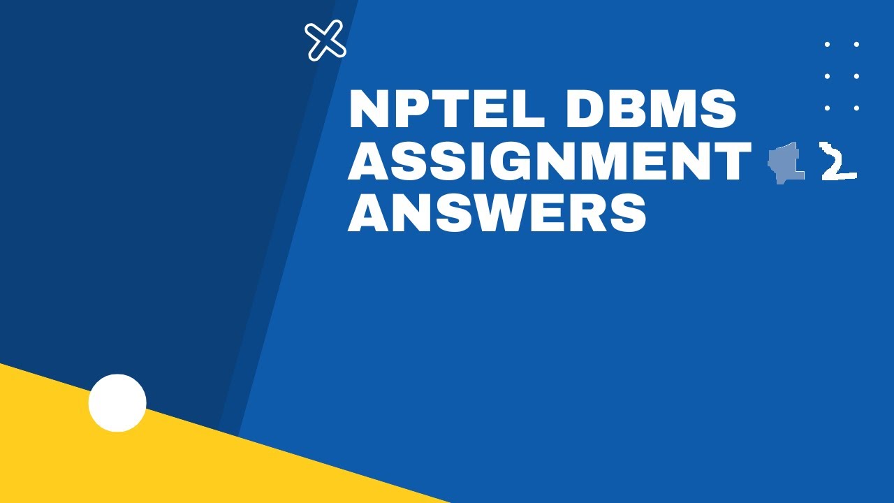 nptel assignment 2 answers 2023