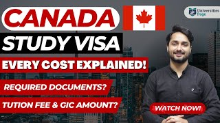 Study In Canada And Its Total Cost Explained! | GIC Amount Increased For SDS Student Visa In 2024?
