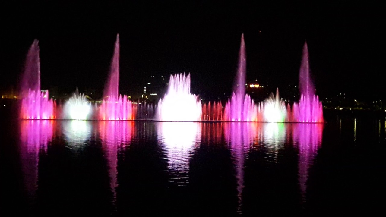 The only largest water fountain in South Asia YouTube