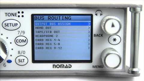 Zaxcom Nomad BUS Button
