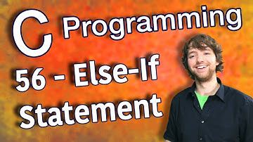 C Programming Tutorial 56 - Else-If Statement
