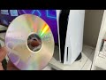 What happens when you use an empty disk on the ps5