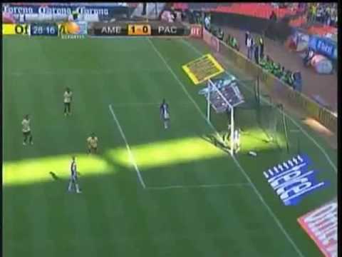 golazo numero 9000 en el estadio azteca de angel r...