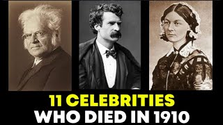 Gone Too Soon: The Top 11 Celebrity Deaths In 1910 That Shocked the World!