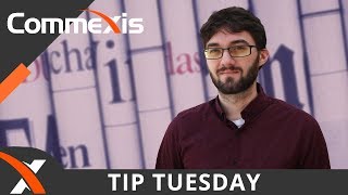 Commexis Tip Tuesday: Unfolding the Fold!