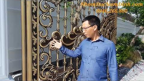 ✅ Đánh giá và so sánh cổng nhôm đúc khác cổng inox như thế nào?