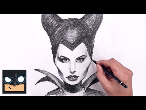 Disney Maleficent Drawing High-Quality - Drawing Skill