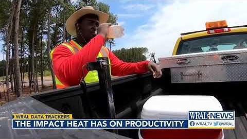 The impact heat has on productivity