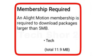 How To Fix Alight Motion Membership Required Problem Solve
