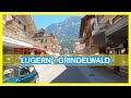Driving from Lugern to Grindelwald 🇨🇭 Switzerland scenic drive in 4K